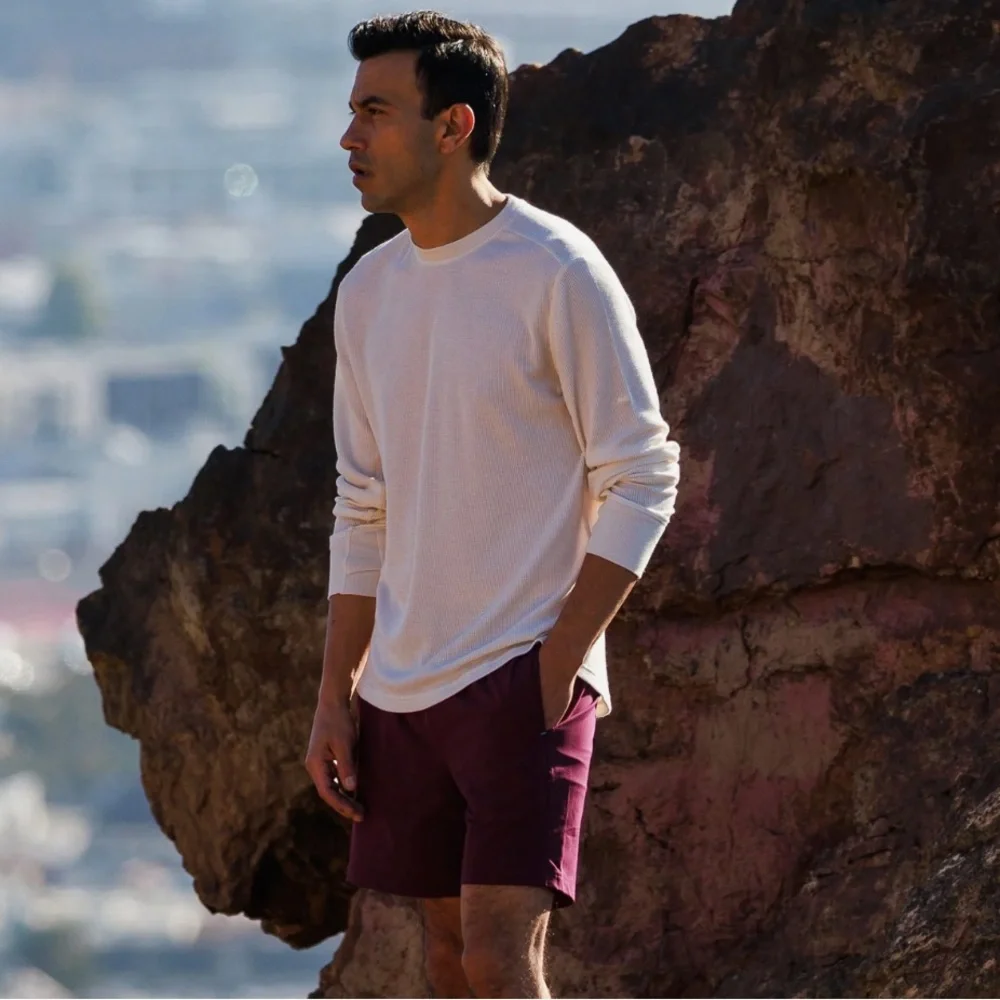 MYLES SIZE XXl men’s shorts Everyday Short‎ burgundy